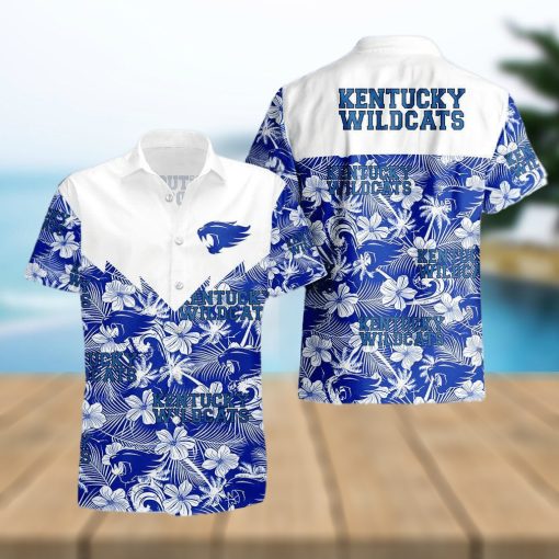 Kentucky Wildcats 3D Hawaiian Shirt Tropical Seamless NCAA Men And Women Gift For Fans