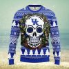 Dallas Cowboys Skull Flower Ugly Christmas Ugly Sweater