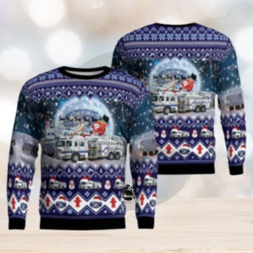 Kern County Fire Department Christmas Aop Christmas Ugly Christmas Sweater 3D