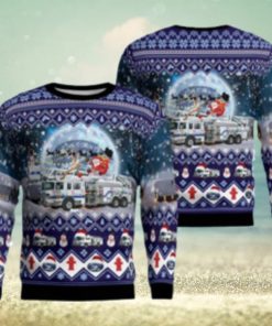 Kern County Fire Department Christmas Aop Christmas Ugly Christmas Sweater 3D