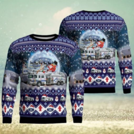 Kern County Fire Department Christmas Aop Christmas Ugly Christmas Sweater 3D