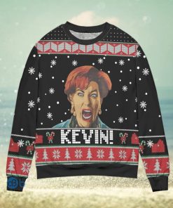 Kevin! Meme Home Alone Snowflake Christmas Pattern Ugly Christmas Sweater Christmas Gift For Men And Women