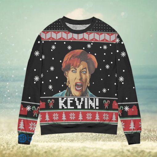 Kevin! Meme Home Alone Snowflake Christmas Pattern Ugly Christmas Sweater Christmas Gift For Men And Women