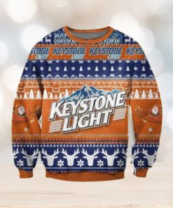 Keystone Light Christmas Ugly Sweater 3D Gift For Men And Women