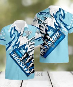 Keystone Light Monster Claw Gift Hawaiian Set Shirt And Short Summer Beach