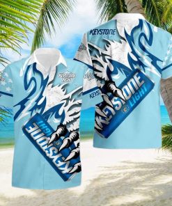 Keystone Light Monster Claw Gift Hawaiian Set Shirt And Short Summer Beach