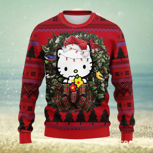 Kitty Noel Mc Thanksgiving Women Mens Ugly Christmas Sweater