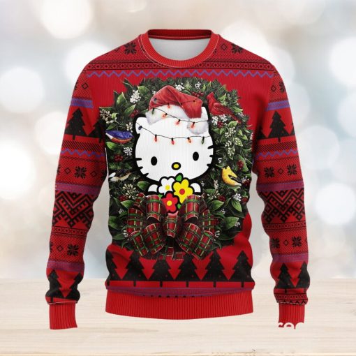 Kitty Noel Mc Thanksgiving Women Mens Ugly Christmas Sweater