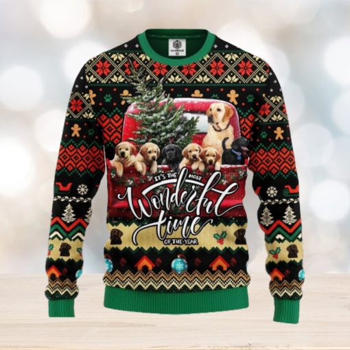 Labrador Retriever Ugly Christmas Sweater For Men Women