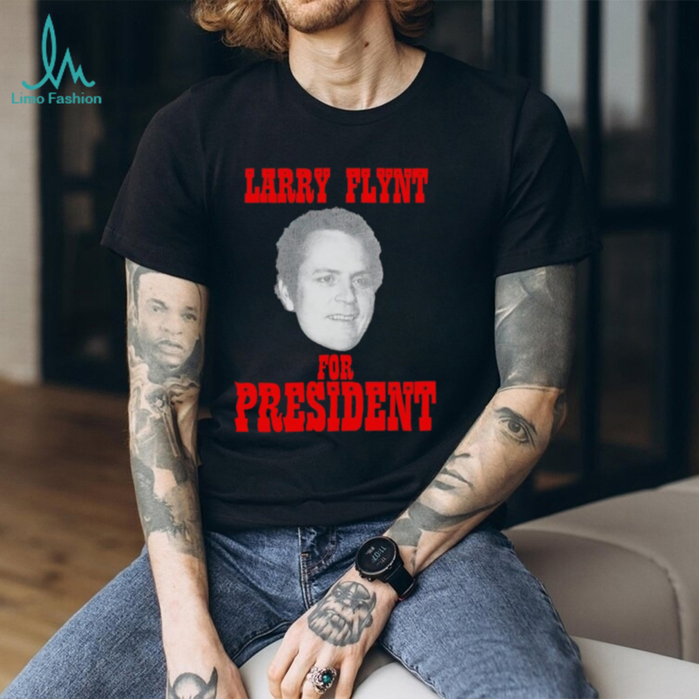 Larry Flynt for President vintage shirt - Limotees