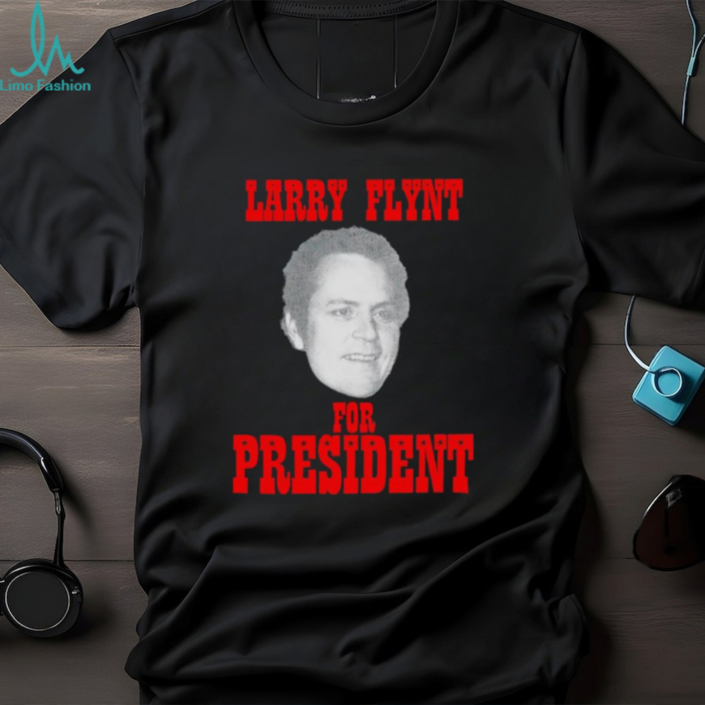 Larry Flynt for President vintage shirt - Limotees