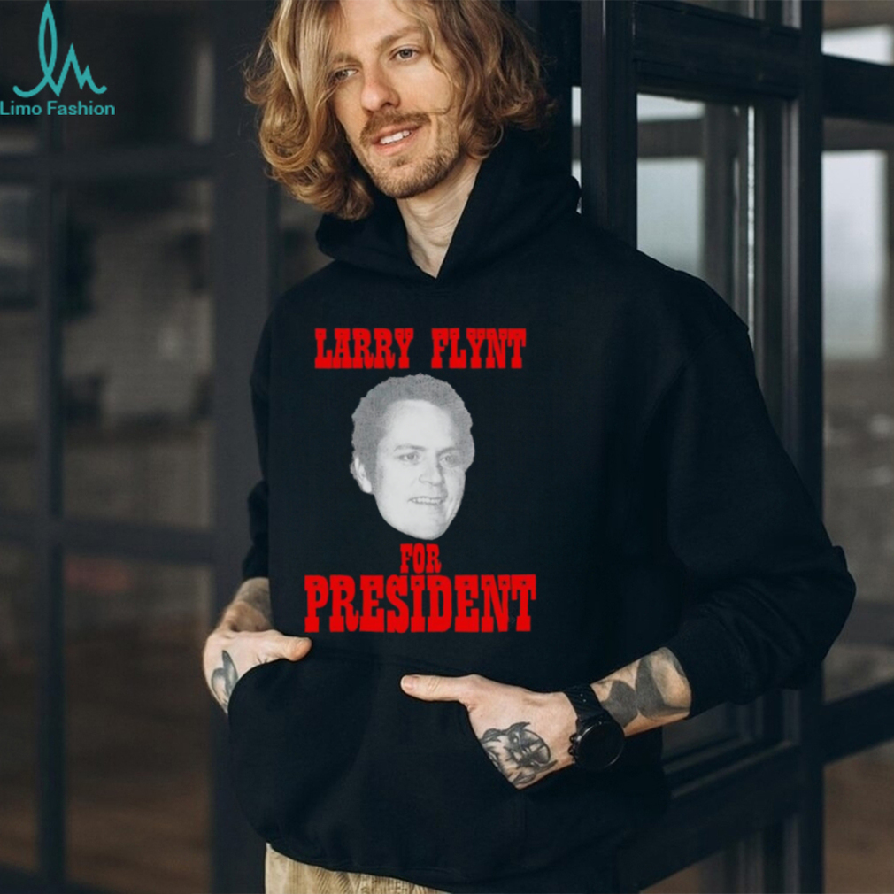 Larry Flynt for President vintage shirt - Limotees