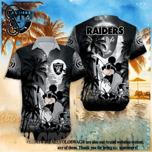 Las Vegas Raiders NFL Full Print Unisex Hawaiian Shirt