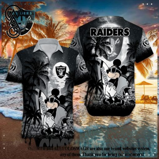 Las Vegas Raiders NFL Full Print Unisex Hawaiian Shirt