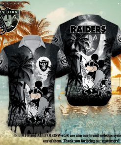 Las Vegas Raiders NFL Full Print Unisex Hawaiian Shirt