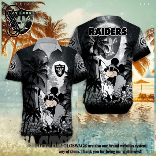 Las Vegas Raiders NFL Full Print Unisex Hawaiian Shirt