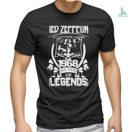 Led Zeppelin 1968 The Birth Of Legends T Shirt