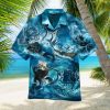 NCAA Northwestern Wildcats Hawaiian Shirt Custom Name Beach Lovers Gift