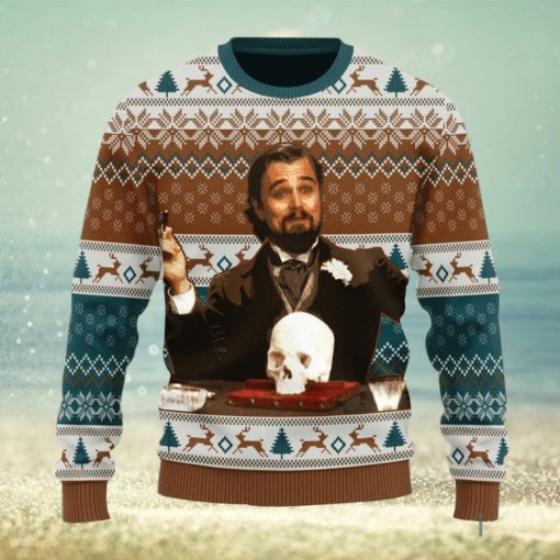 Leo DiCaprio Django Unchained Merry Chrismas Ugly Christmas Sweater Christmas Gift For Men And Women