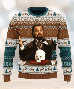 Leo DiCaprio Django Unchained Merry Chrismas Ugly Christmas Sweater Christmas Gift For Men And Women