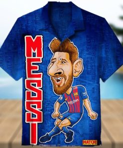 Leo Messi The Goat Hawaiian Shirt