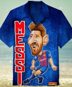 Leo Messi The Goat Hawaiian Shirt