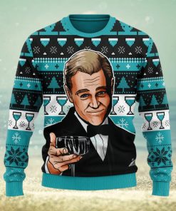 Leo Wine Glass Meme Ugly Christmas Sweater Christmas Gift For Men And Women