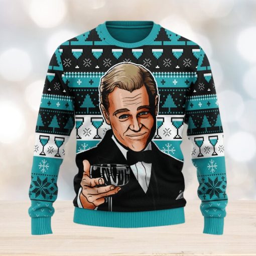 Leo Wine Glass Meme Ugly Christmas Sweater Christmas Gift For Men And Women