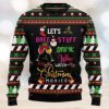 Meowy Christmas Santa Cat Xmas Ugly Sweater