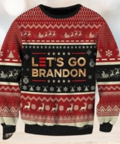 Let’s Go Brandon Fjb All Ugly Sweater For Woman