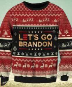 Let’s Go Brandon Fjb All Ugly Sweater For Woman