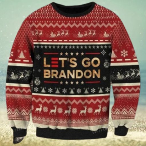 Let’s Go Brandon Fjb All Ugly Sweater For Woman