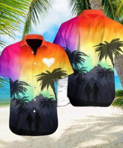 Lgbt Heart Hawaiian Shirt