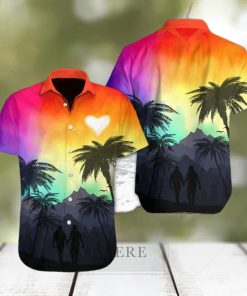 Lgbt Heart Hawaiian Shirt