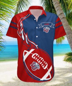 Liberty Flames 3D Hawaiian Shirt Flame Ball NCAA Men And Women Gift For Fans hawaiian shirt