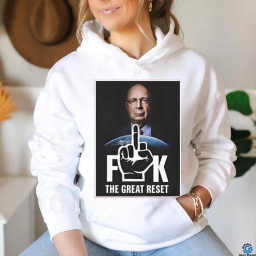 Limited Illuminatibot Klaus Schwab Fuck The Great Reset Shirt