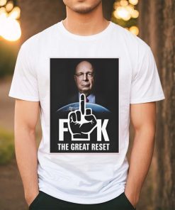 Limited Illuminatibot Klaus Schwab Fuck The Great Reset Shirt