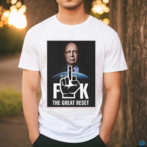 Limited Illuminatibot Klaus Schwab Fuck The Great Reset Shirt