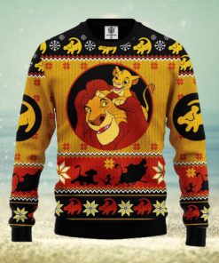 Lion King Simba Ugly Christmas Sweater For Men Women