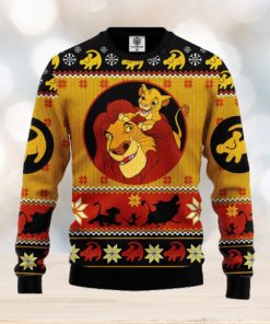 Lion King Simba Ugly Christmas Sweater For Men Women