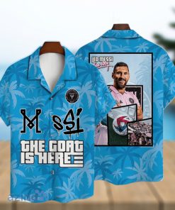 Lionel Messi Inter Miami CF Print 3D Hawaiian Shirt For True Fans