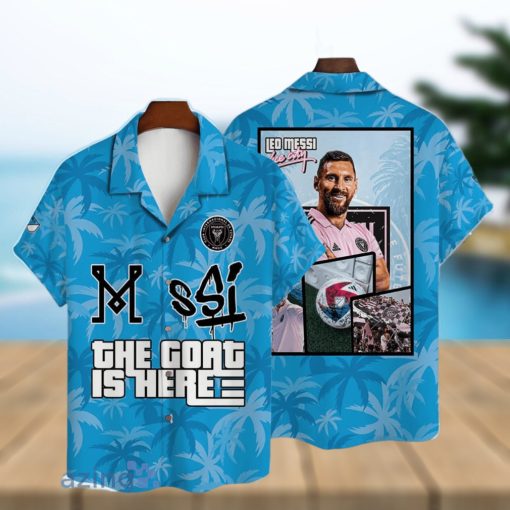 Lionel Messi Inter Miami CF Print 3D Hawaiian Shirt For True Fans