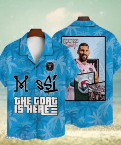 Lionel Messi Inter Miami CF Print 3D Hawaiian Shirt For True Fans