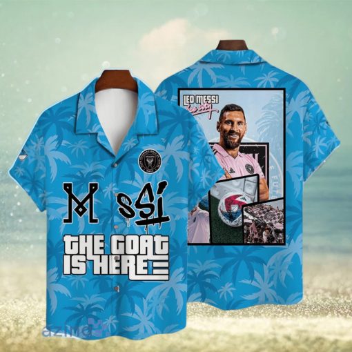 Lionel Messi Inter Miami CF Print 3D Hawaiian Shirt For True Fans