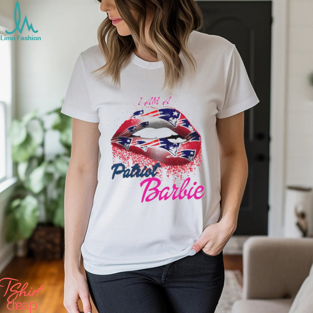 Lip New England Patriots I Am A Patriot Barbie Shirt