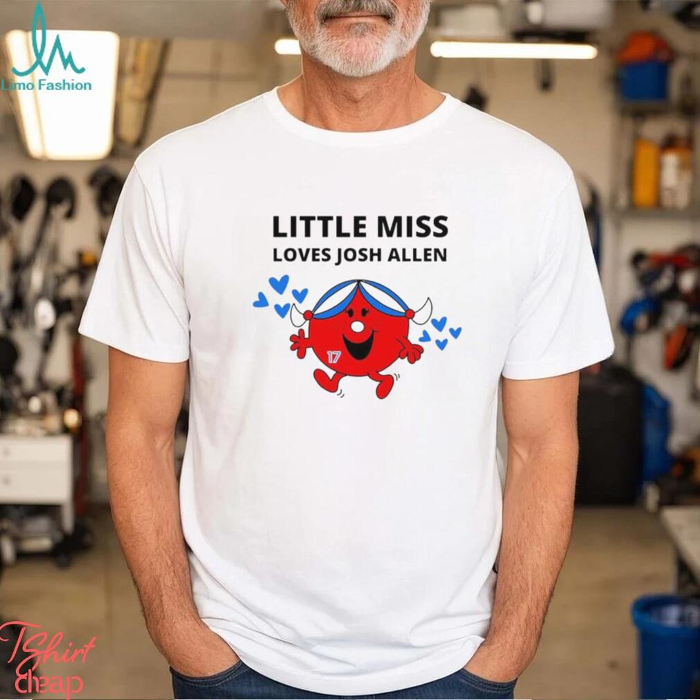 Little Miss Loves Josh Allen Shirt - Best Seller Shirts Design In Usa