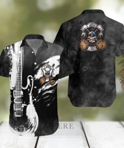 Live Free Or Die Guitar Hawaiian Shirt