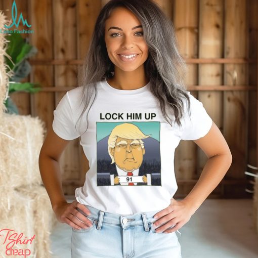 Lock him up Trump's Mug Shot Shirt
