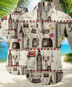 London Pattern Hawaiian Shirt Unisex Adult Hw2699 hawaiian shirt