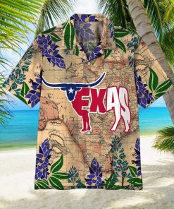 Longhorn Flag Texas Hawaiian Shirt Unisex Adult Hw4168 hawaiian shirt